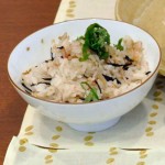 梅じゃこひじきごはん