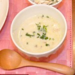 にいがたきのこの豆乳スープ