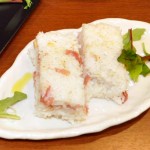 ちりめんじゃことあぶりオクラの洋風ばらずし