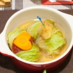 こうや豆腐&りんごのロールはくさい