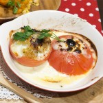 ごはんの入ったトマトファルシー