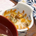 根菜ピリ辛炒め チーズ巻き