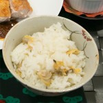 家族みんなが大好き土鍋のあさりごはん