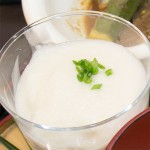 おきゅうとと湯葉の煎酒トロロかけ