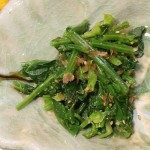 ほうれん草の胡麻和え