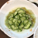 きゅうりの瓜モミ